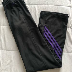 Adidas bootcut leggings size S